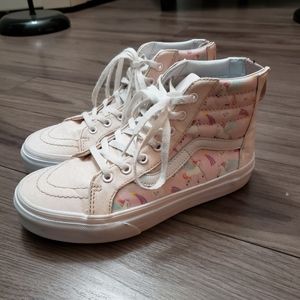 Girl's Unicorn VANS Size 3